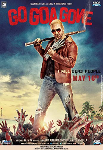 Download Go Goa Gone (2013) Hindi Movie 480p | 720p HDRip 300MB | 800MB