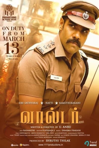Download Walter (2020) Tamil Movie 480p | 720p WEB-DL 400MB | 1.3GB
