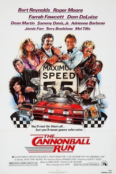 Download The Cannonball Run (1981) Dual Audio {Hindi-English} Movie 480p | 720p BluRay 300MB | 800MB