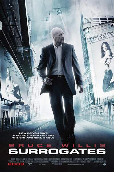 Download Surrogates (2009) Dual Audio {Hindi-English} Movie 480p | 720p BluRay 300MB | 750MB