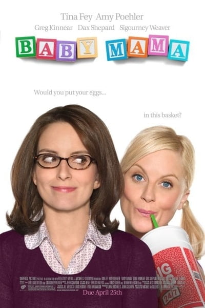Download Baby Mama (2008) Dual Audio {Hindi-English} Movie 480p | 720p WEB-DL 300MB | 850MB