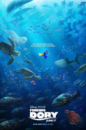 Download Finding Dory (2016) Dual Audio {Hindi-English} Movie 480p | 720p | 1080p BluRay 350MB | 900MB