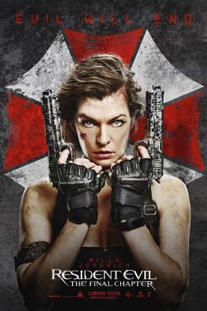 Download Resident Evil: The Final Chapter (2016) Dual Audio {Hindi-English} Movie 480p | 720p | 1080p BluRay 350MB | 900MB