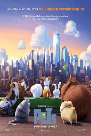Download The Secret Life of Pets (2016) Dual Audio {Hindi-English} Movie 480p | 720p | 1080p BluRay 300MB | 750MB