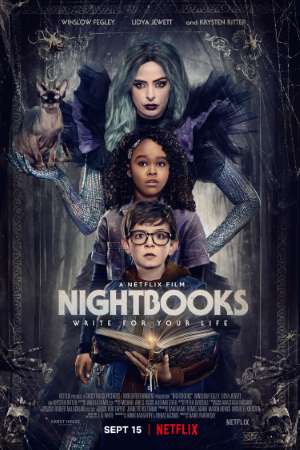 Download Nightbooks (2021) Dual Audio {Hindi-English} Movie 480p | 720p | 1080p WEB-DL