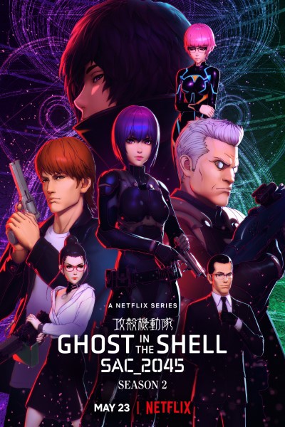 Download Ghost in the Shell SAC_2045 (Season 1-2) Dual Audio {Hindi-English} Web Series 720p | 1080p WEB-DL Esub
