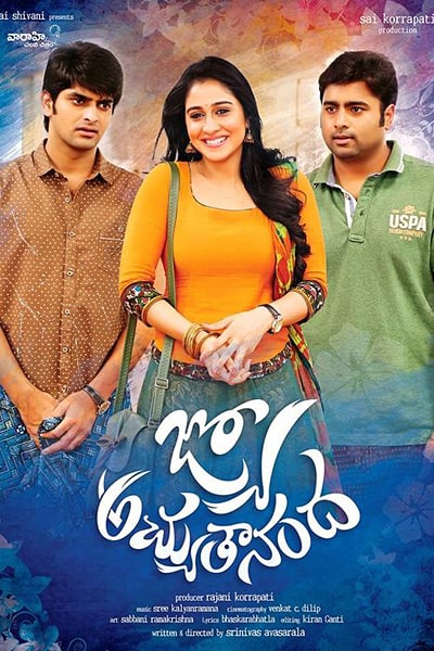 Download Jyo Achyutananda (2016) Dual Audio {Hindi-Telugu} Movie 480p | 720p | 1080p HDRip