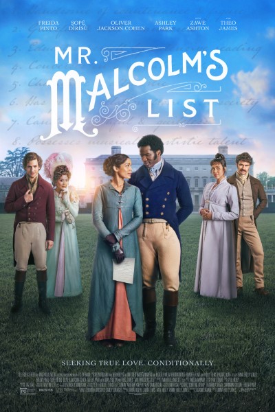 Download Mr. Malcolm’s List (2022) Dual Audio {Hindi-English} Movie 480p | 720p | 1080p Bluray ESub