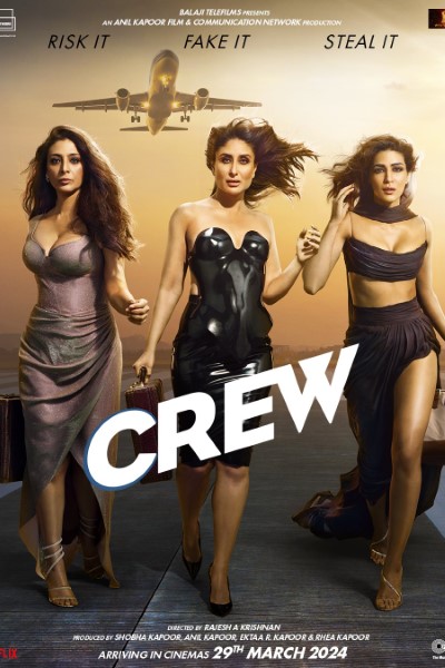Download Crew (2024) Hindi Movie 480p | 720p | 1080p WEB-DL ESub