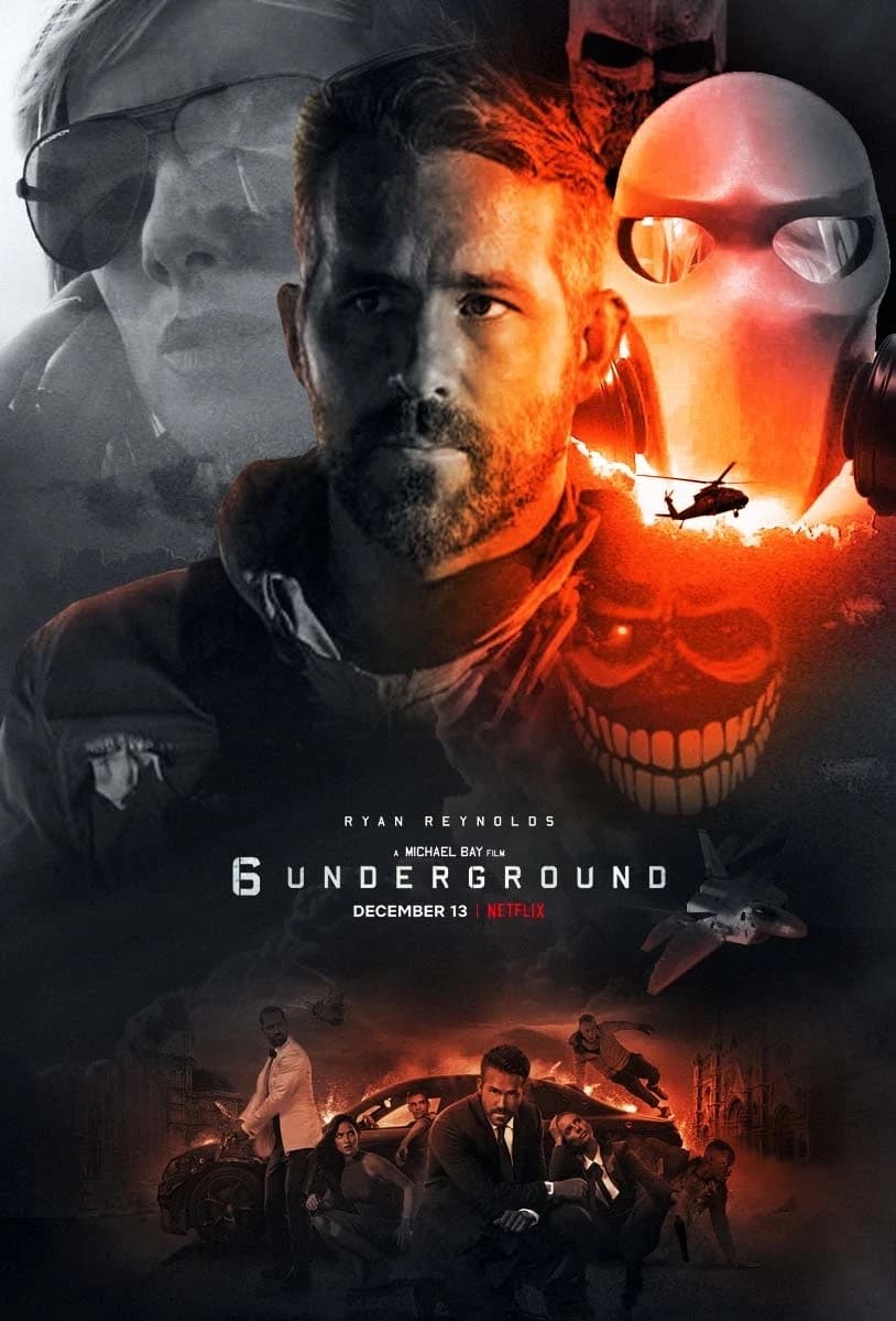 Download 6 Underground (2019) Dual Audio [Hindi-English] Movie 480p | 720p | 1080p | 2160p WEB-DL ESub