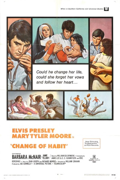 Download Change of Habit (1969) English Movie 480p | 720p | 1080p BluRay ESub