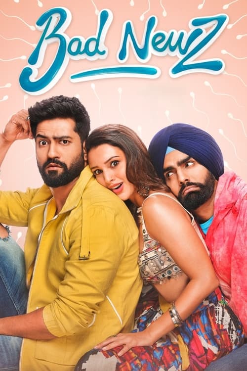 Download Bad Newz (2024) Hindi Movie 480p | 720p | 1080p | 2160p WEB-DL ESub