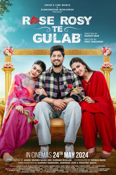 Download Rose Rosy Te Gulab (2024) Punjabi Movie 480p | 720p | 1080p WEB-DL ESub