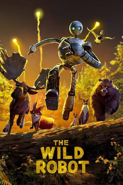 Download The Wild Robot (2024) Dual Audio {Hindi-English} Movie 480p | 720p | 1080p WEB-DL ESub