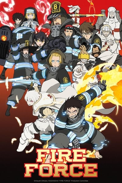 Download Fire Force (Season 1-3) Multi Audio {Hindi-English-Japanese} Anime Series 480p | 720p | 1080p Web-DL ESub