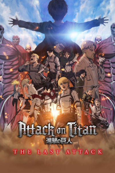 Download Attack on Titan the Movie: The Last Attack (2024) Japanese Movie 480p | 720p | 1080p Web-DL ESub