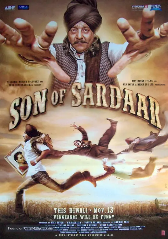 Download Son of Sardaar (2012) Hindi Movie 480p | 720p | 1080p BluRay ESub