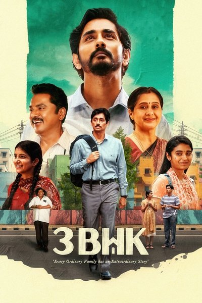 Download 3BHK (2025) Dual Audio [Hindi-Tamil] Movie 480p | 720p | 1080p WEB-DL ESub