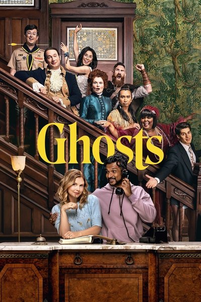Download Ghosts (Season 1-5) English WEB Series 720p | 1080p WEB-DL ESub [S05E10 Added]