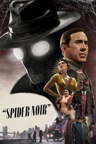 Download Spider-Noir (Season 1) Dual Audio [Hindi-English] WEB Series 480p | 720p | 1080p | 2160p WEB-DL ESub [COLOUR And B&W]