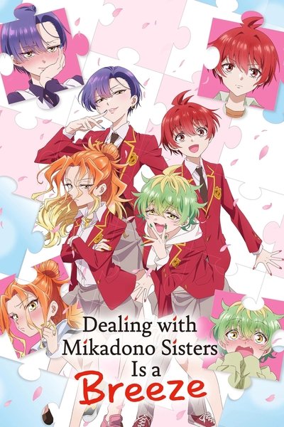 Download Dealing with Mikadono Sisters Is a Breeze (Season 01) Dual Audio {English-Japanese} Anime Series 480p | 720p | 1080p WEB-DL ESub
