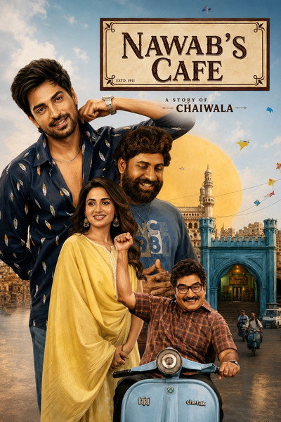 Download Nawabs Cafe (2026) Dual Audio [Hindi-Telugu] Movie 480p | 720p | 1080p WEB-DL ESub