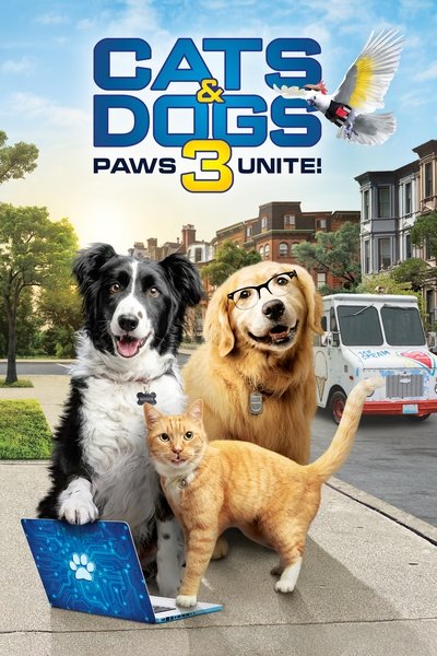 Download Cats & Dogs 3: Paws Unite (2020) Dual Audio [Hindi-English] Movie 480p | 720p | 1080p BluRay ESub