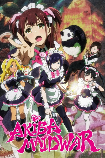Download Akiba Maid War (Season 01) Dual Audio {English-Japanese} Anime Series 720p WEB-DL ESub