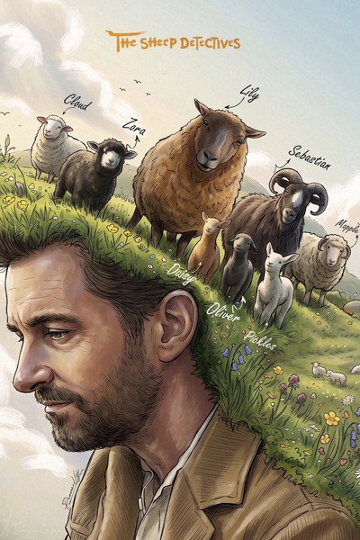 Download The Sheep Detectives (2026) Dual Audio {Hindi-English} Movie 480p | 720p | 1080p WEB-DL ESub