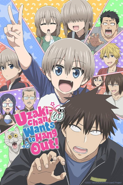 Download Uzaki-chan Wants to Hang Out! (Season 01-2) Dual Audio {English-Japanese} Anime Series 720p | 1080p WEB-DL ESub