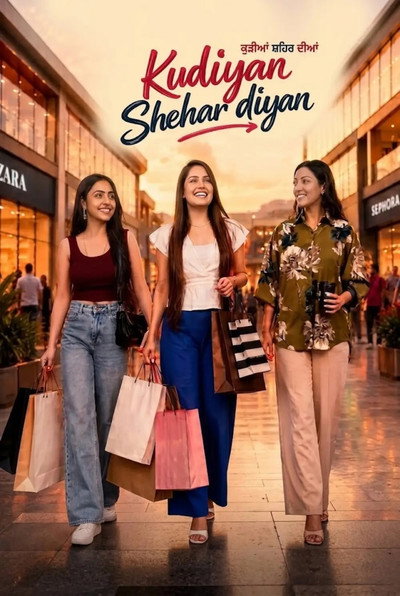 Download Kudiyan Shehar Diyan (2026) Punjabi Movie 480p | 720p | 1080p WEB-DL